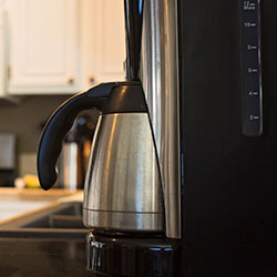 Cafetière avec thermos